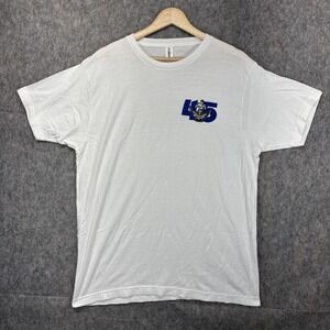 International Mr. Leather T-Shirt Mens Large White Gay Bondage Tom of Finland